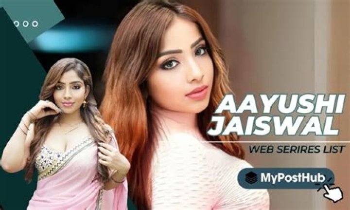 Ayushi Jaiswal's New Web Series: A Deep Dive into the Rising Star's Career