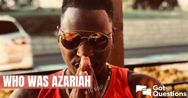 Understanding the Meaning of Azariah: A Deep Dive into Its Significance