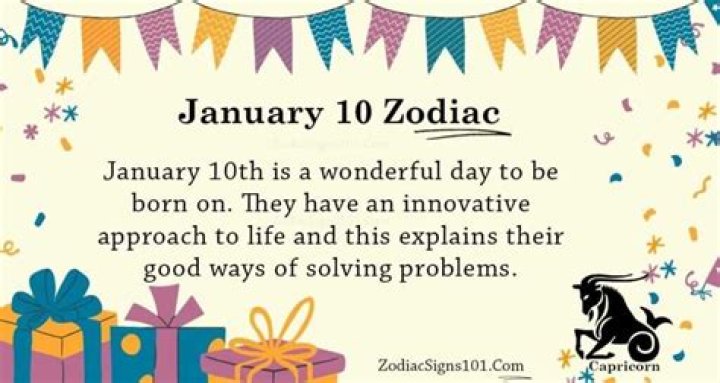 January 10th Birthday Personality: Exploring the Traits and Characteristics