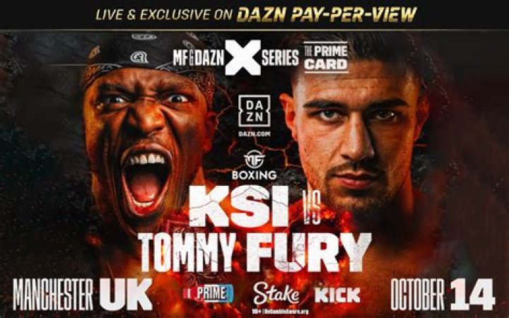 The Ultimate Clash: KSI vs. Fury Fight Card