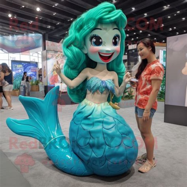 Enchanting Mermaid Mascot's Culinary Delights