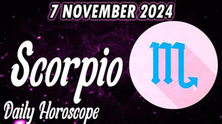 Get Ready, Scorpio: November 7th Holds Destiny